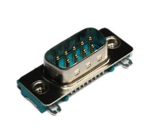 ขั้วต่อ DIP D-SUB มุมขวา 9P ที่บางเฉียบ