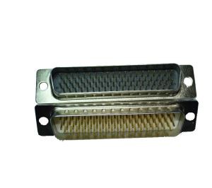 D-SUB PCB ชายสี่แถว 78 ขาตรง